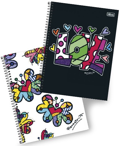 Caderno Romero Britto Caderno Romero Britto
